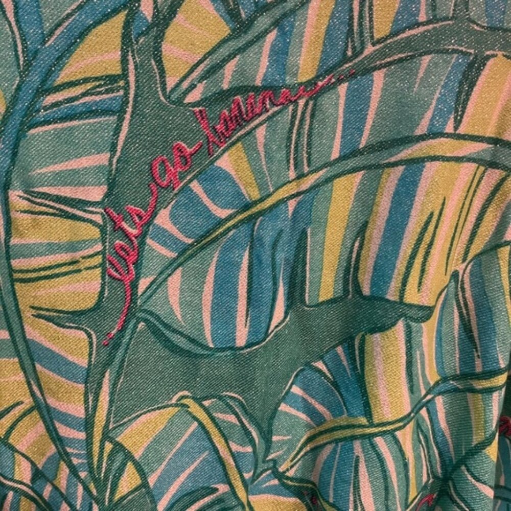 Lilly Pulitzer “Let’s Go Bananas” wrap -cashmere blend